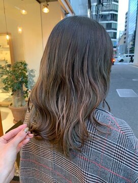ハナサカヤヘアーサロン(hanasakaya hair salon) 透明感カラー×ラベンダーアッシュ