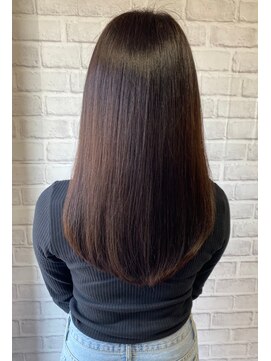 ハピネス クローバー 学園前店(Happiness CLOVER) 小顔オリーブカラーハイライトカラーセミウェットウェーブ