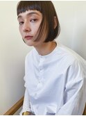 ワイドバングボブ