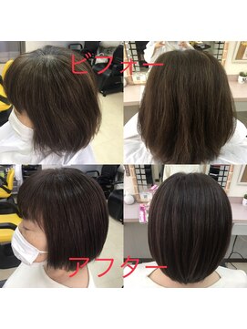 ビューティーリオン 昆陽店 ボタニカルカラー　HANA