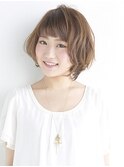 大人可愛い20代30代40代小顔ショートボブ