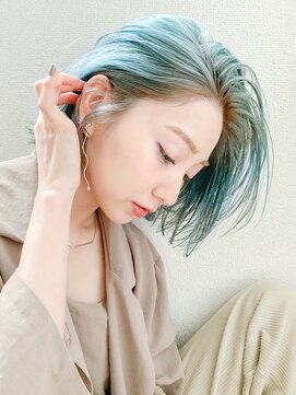 アルバム 銀座(ALBUM GINZA) エメラルドボブ_ヘルシースタイルふんわりカール_38166 [銀座]