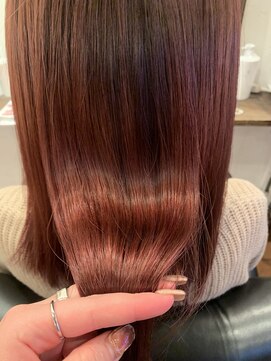 ハロ 蕨(HALO) 【つやつやピンクブラウン】