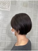 丸みショートボブ