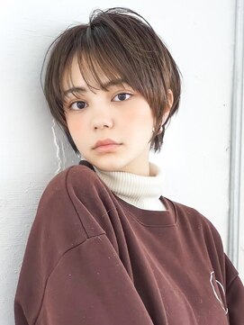 アグ ヘアー アシリ 千歳長都店(Agu hair asir) 《Agu hair》ビターショコラカラーが可愛い★こなれショート