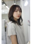 ミディアム ハイライト グレージュ