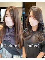 アフロート ギンザ(AFLOAT GINZA)&nbsp;白川style】大人かわいい小顔似合わせレイヤーカットくびれヘア