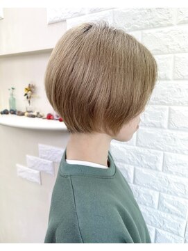 ミウミウヘア(miu miu hair) ハイトーン♪short BOB☆