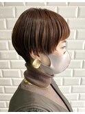 タイト艶マッシュショート