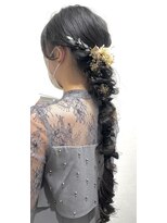【Lilly新宿】＃編みおろしヘアセット#ヘアアレンジ