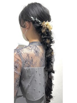 リリー シンジュク(Lilly) 【Lilly新宿】＃編みおろしヘアセット#ヘアアレンジ