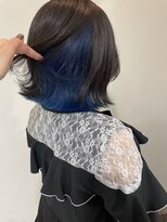 ブランシェ 西松山店 インナーカラー☆Blue