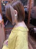 カット＋カラー＋イヤリングカラ－￥13500