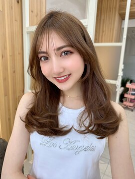 アフロートリノ(AFLOAT Leino) 大人かわいいレイヤーカット　ワンカール　韓国ヘア