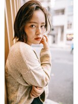 ドットハリス(.Hallis)&nbsp;ふんわりカール/ミディアム/ヘルシースタイル原宿/表参道