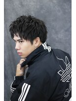 ラクーントウキョウ(RACCOON.TOKYO)&nbsp;２ブロ刈り上げ無しアップバングショート