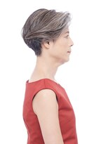 えがお美容室&nbsp;【えがお美容室】50代60代の方に◎白髪活かしカラー