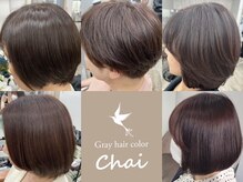 グレイヘアカラーチャイ(Gray hair color Chai)