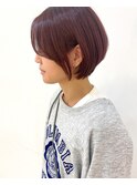 大人かわいいショートボブ