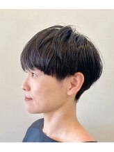 ツムギ ヘアー(tsumugi HAIR) マッシュショートボブスタイル