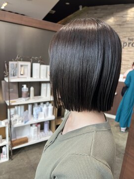 ヘアドレッシング インプローブ 前橋(hair dressing improve) 切りっぱなしボブ