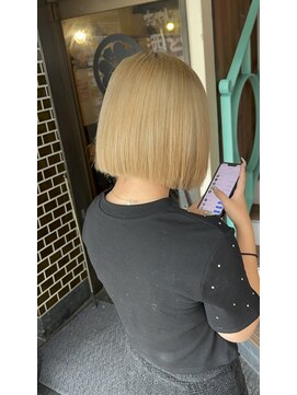 アヴァンス 天王寺店(AVANCE.) ハイトーン×プツッとボブ