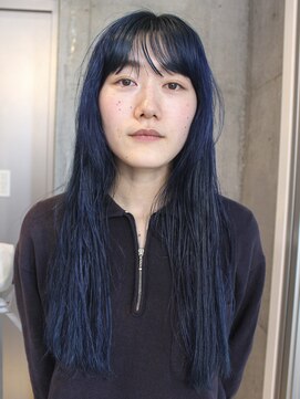 オーオ シカシカ(OOO YY) ネイビーカラー/ブルー