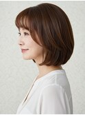 50代にオススメ★エレガントナチュラルボブ