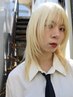 【山本指名 限定】ダメージレスブリーチリタッチ＋カラー＋トリートメント