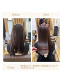 お客様髪質改善データ1756（縮毛矯正＆カラー）