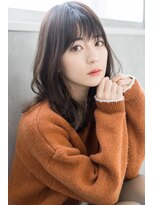 エスドットブルーム(S.BROOM)&nbsp;【S.BROOM　なんば】韓国風くびれミディアムレイヤースタイル