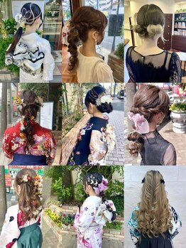 ファーレンピュアスウィート(fahren-pure-suite)の写真/成人式予約年中受付★毎年100名以上の実績を誇る実力店♪卒業/入学式、カジュアルセット～着付けもお任せ！