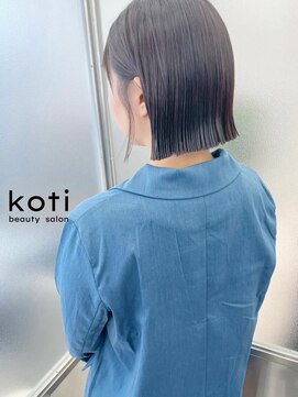 コティ(koti) ぱつっとライン×モードなコンパクトボブ◎