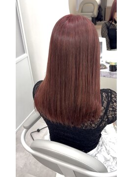 ソヨン 金沢店(SOYON) 【艶髪◎ピンクボルドーカラー】