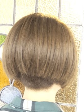 ローグ ヘアー 金町店(Rogue HAIR) イメチェン前下がりボブツーブロックハイライトカラー