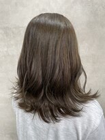 ルノン(LUNON) 暗めカラーグランマッシュデザインカラーフェイスフレーミング