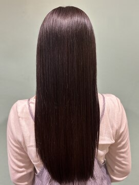 ジェイ(J) カラーと同時進行の髪質改善トリートメント