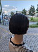 秋にオススメ！20代30代かわいい切りっぱなしボブ