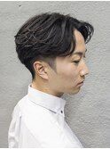 名古屋フェザーパーマニュアンスパーマセンターパートショート