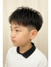 キッズカット<理容室>小学生以下の子供カット(シャンプー+¥1100)
