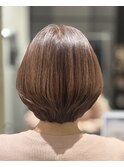 丸みショートボブ