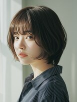 コトナ 越谷店&nbsp;30代40代50代絶壁解消ひし形小顔前下がりショートボブ【越谷】