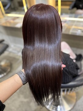 ロンド 表参道店(Lond) ミディアムレイヤーカット/レイヤー/顔周り/韓国/髪質改善