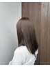 【学割U24★前田指名クーポン】美髪ストレート+ 前髪・顔周りカット￥10000