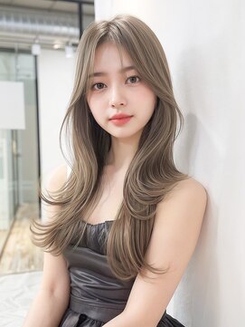 リコヘアー(LiCO HAIR) 那覇/イメチェン/ピンクベージュ/アンブレラカラー/前髪