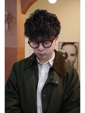 エディ(Edy) メンズカーリーパーマスペインカールケアパーママッシュ外国人風