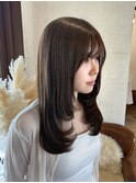 【gilly】自然光で透けるash beige＊