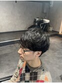 マッシュ×ニュアンスパーマ