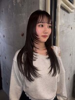 クレン(CLENN)&nbsp;layer cut / red coffe