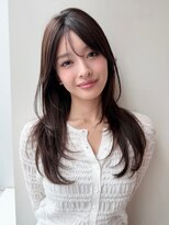 ケーツー エソラ池袋店(K-two) 30代40代◎オトナのシースルーバング*ロングへア*顔周りレイヤー